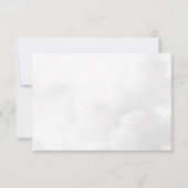 Een Baby brouwt roze en blauwe ketel Bedankkaart (Achterkant)