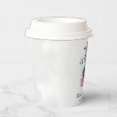 Een Baby brouwt roze en blauwe ketel Papieren Bekers (Rechts)