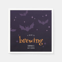 Een Baby brouwt spookachtig Halloween-Baby shower