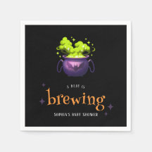 Een Baby brouwt spookachtig Halloween-Baby shower