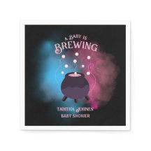 Een Baby brouwt Spooky Gender Reveal Cauldron