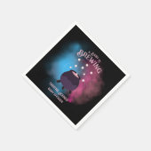 Een Baby brouwt Spooky Gender Reveal Cauldron Servet (Hoek)