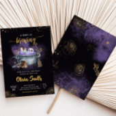 Een Baby brouwt Spooky Halloween Baby shower Kaart