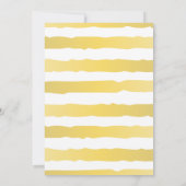 Een baby brouwt uitnodigingen voor babydouches (Achterkant)