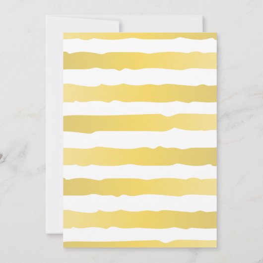 Een baby brouwt uitnodigingen voor babydouches (Achterkant)