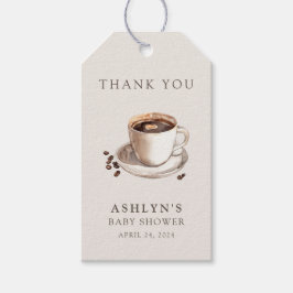 Een Baby Brouwt Verjaardagsfeestje Baby Shower Bed Cadeaulabel