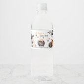 Een Baby Brouwt Waterfles Etiket (Voorkant)
