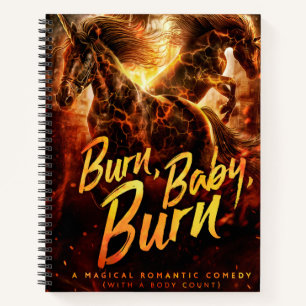 Een Baby Burn Spiral-laptop branden Notitieboek