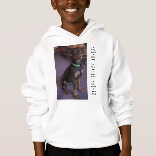 Een Baby Hond, groen (Voorkant)