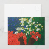 Een Baby in het tuin Briefkaart (Voorkant / Achterkant)