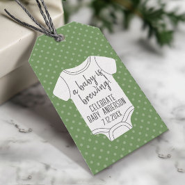 Een Baby is aan het brouwen — Couples Shower - Gro Cadeaulabel