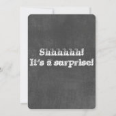 Een Baby is aan het brouwen (jongen)! Kaart (Achterkant)