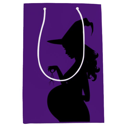 Een Baby is aan het brouwen Medium Cadeauzakje (Voorkant)