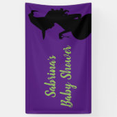 Een Baby is aan het brouwen Spandoek (Verticaal)