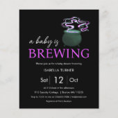 Een Baby is aan het groeien | Halloween Baby showe (Voorkant)