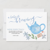 Een Baby is aan het groeien | Zwangerschap met een Aankondiging (Voorkant)