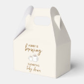 Een Baby is Baby shower Bedankdoosjes (Voorkant Zijde)