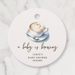 Een Baby is Baby shower Bedankjes Labels