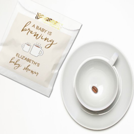 Een Baby is Baby shower Bedankzakje