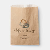 Een Baby is Baby shower Bedankzakje (Voorkant)