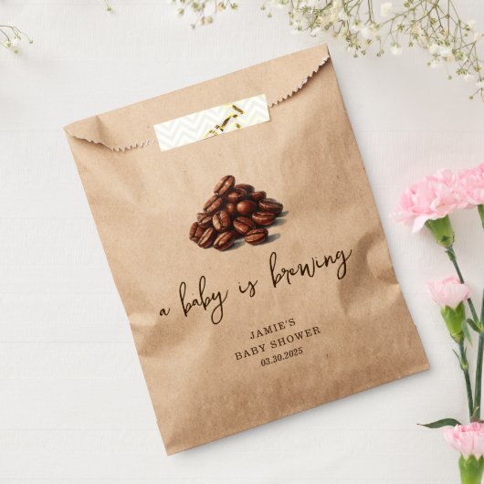 Een Baby is Baby shower Bedankzakje (Gezegeld)