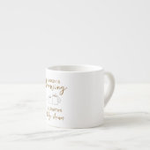 Een Baby is Baby shower Espresso Kop (Voorkant rechts)