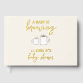 Een Baby is Baby shower Gastenboek (Voorkant)