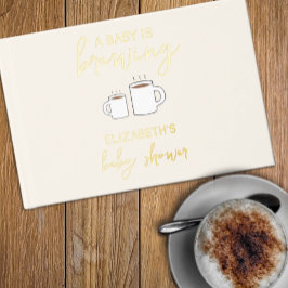 Een Baby is Baby shower Gastenboek