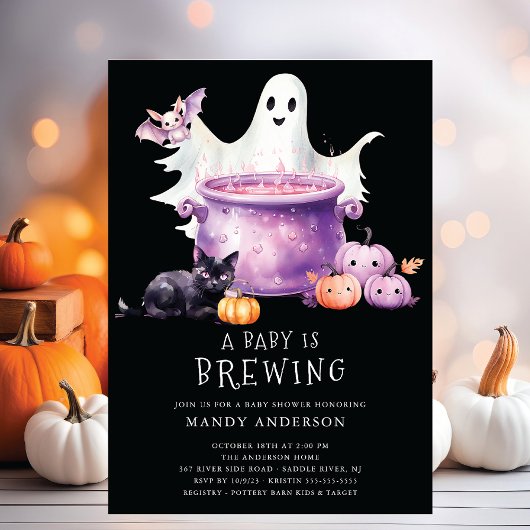 Een Baby is Baby shower Kaart