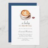 Een Baby is Baby shower Kaart (Voorkant / Achterkant)