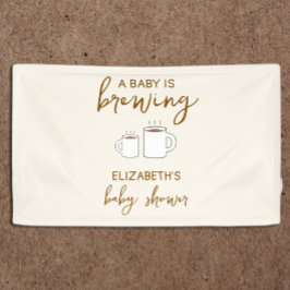 Een Baby is Baby shower Spandoek