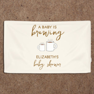 Een Baby is Baby shower Spandoek