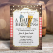 Een Baby is Baby shower van bijtende bieren Kaart