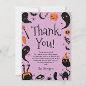 Een Baby is Baby shower van de Breedte Bedankkaart (Voorkant)