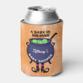 Een Baby is Baby shower van de Breedte Blikjeskoeler (Blikje Voorkant)