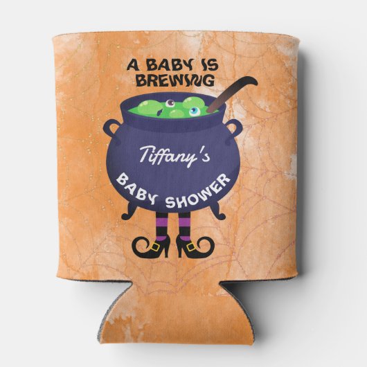 Een Baby is Baby shower van de Breedte Blikjeskoeler (Achterkant)