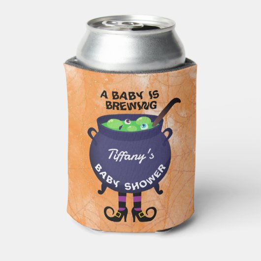 Een Baby is Baby shower van de Breedte Blikjeskoeler (Blikje Achterkant)