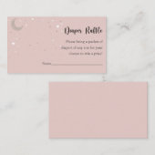 Een Baby is Baby shower van de Breedte Informatiekaartje (Voorkant / Achterkant)