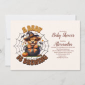 Een Baby is Baby shower van de Breedte Kaart (Voorkant)