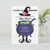 Een Baby is Baby shower van de Breedte Kaart (Staand voorkant)