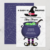 Een Baby is Baby shower van de Breedte Kaart (Voorkant / Achterkant)