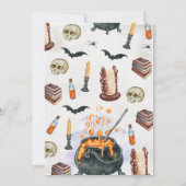 Een Baby is Baby shower van de Breedte Kaart (Achterkant)