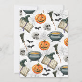 Een Baby is Baby shower van de Breedte Kaart (Achterkant)