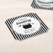 Een Baby is Baby shower van de Breedte Kartonnen Onderzetters (Gekanteld)