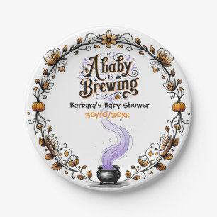 Een Baby is Baby shower van de Breedte Papieren Bordje