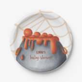 Een Baby is Baby shower van de Breedte Papieren Bordje (Voorkant)