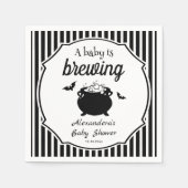 Een Baby is Baby shower van de Breedte Servet (Voorkant)