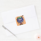 Een Baby is Baby shower van de Breedte Vierkante Sticker (Envelop)