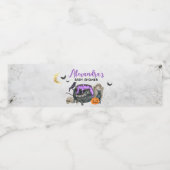 Een Baby is Baby shower van de Breedte Waterfles Etiket (Enkel label)