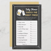 Een Baby is Baby shower van het Breiden Raad Juist (Voorkant / Achterkant)